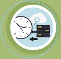 Image representing data backup