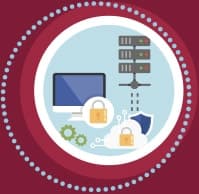 Image representing several secured devices