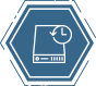 Icon image of a computer drive being backed up