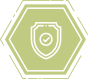 Icon image a shield and check