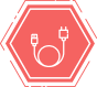 Icon image representing a device charger