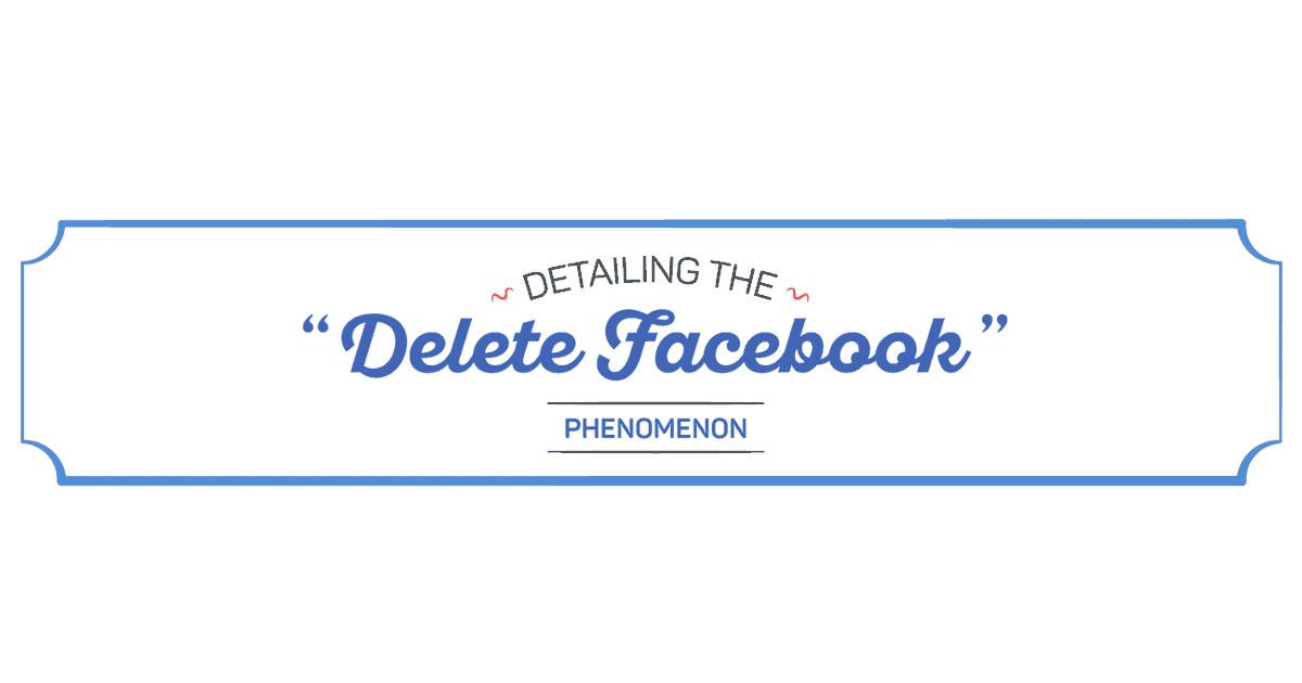 Detailing the Delete Facebook Phenomenon