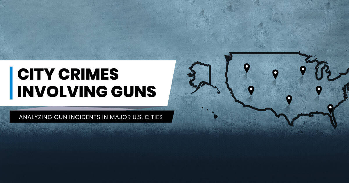 City Crimes Involving Guns