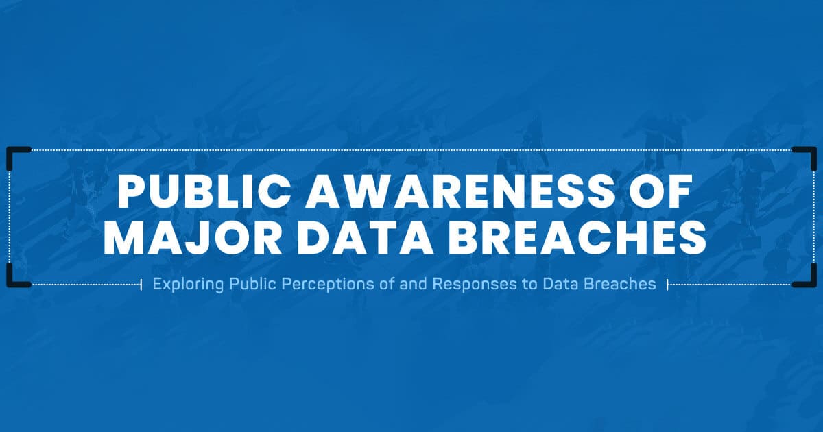 Public Awareness of Major Data Breaches
