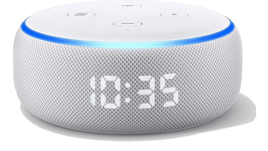 Amazon Echo Dot (3. generacji) z zegarem - obraz produktu
