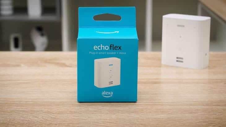 Amazon Echo Flex and Box