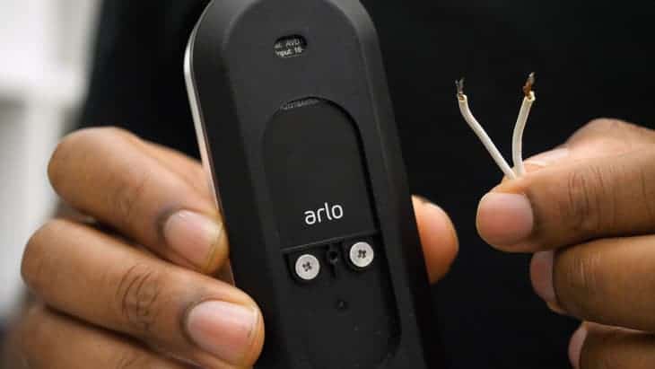 Arlo Video Doorbell Wiring