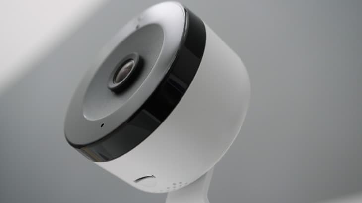 Brinks Indoor Camera Closeup  - Product Header Image