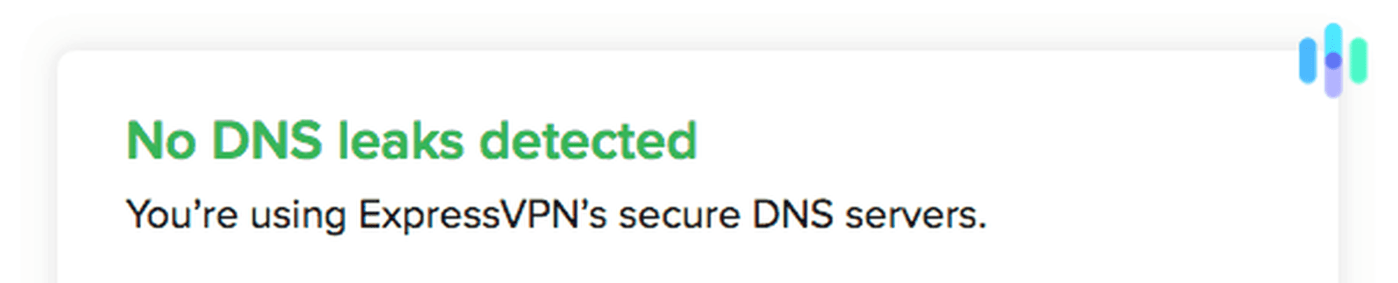 Prueba de fuga de DNS expressVPN