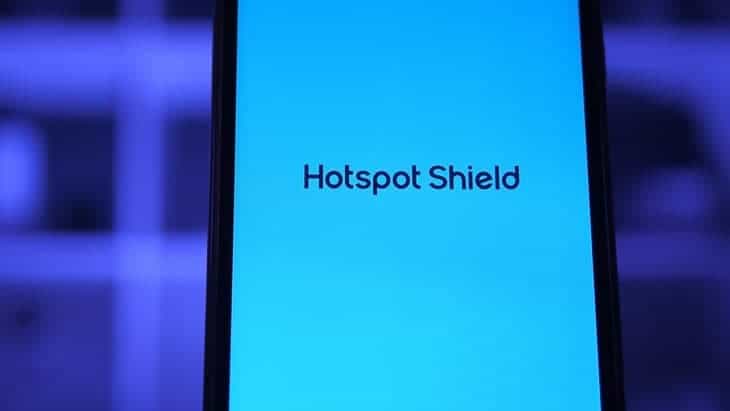 Hotspot Shield Logo on App