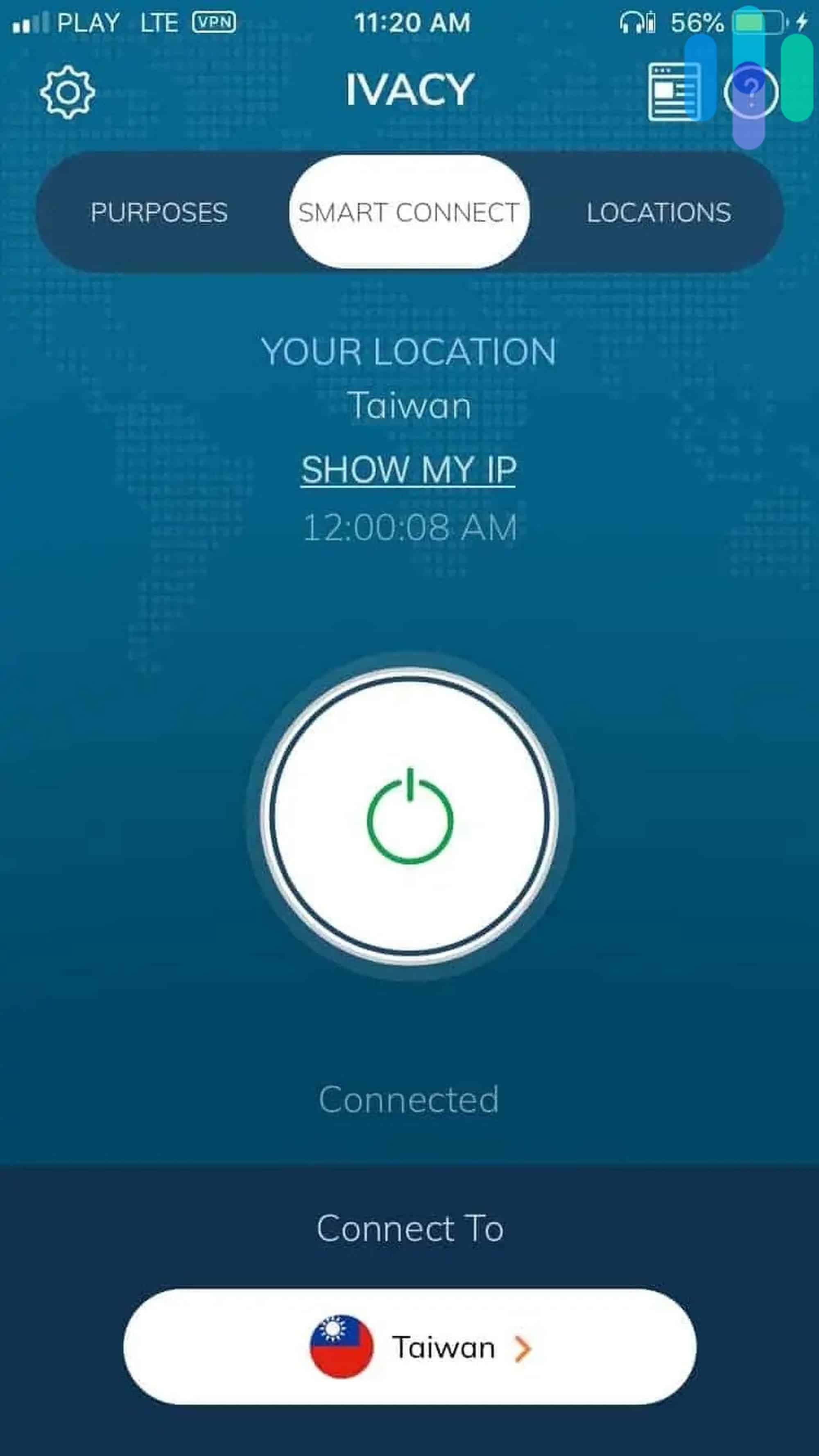 Connecting with Ivacy VPN