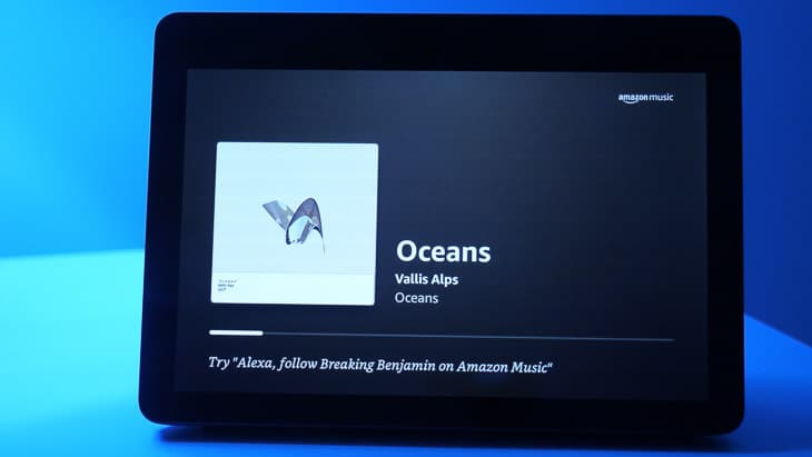 Music on the Amazon Echo Show
