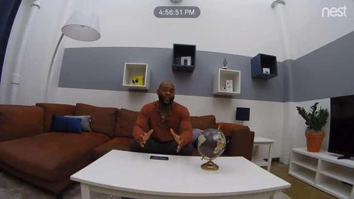 Nest Cam Indoor Video Display