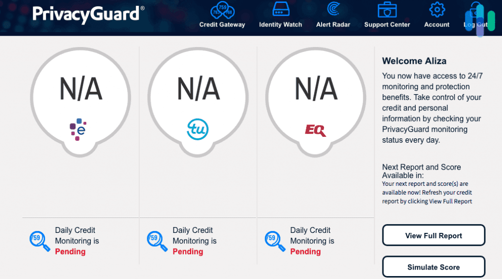 PrivacyGuard Dashboard