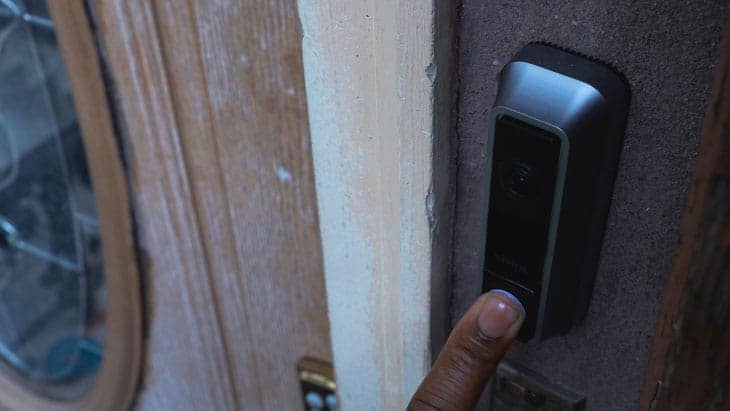Ringing the Vivint Doorbell Camera