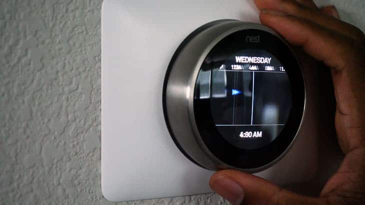 nest thermostat simplisafe