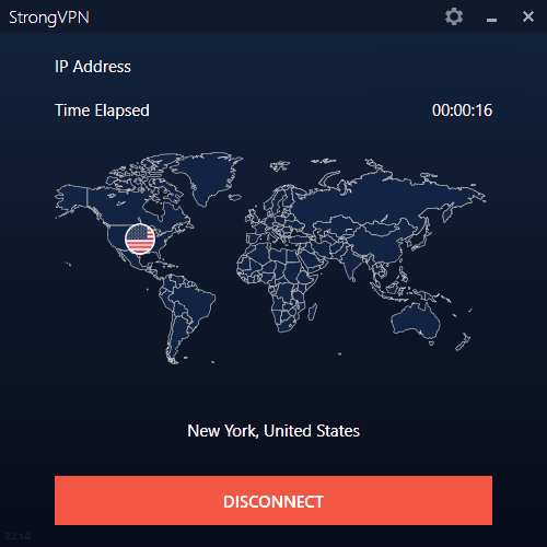 Strongvpn विंडोज ऐप