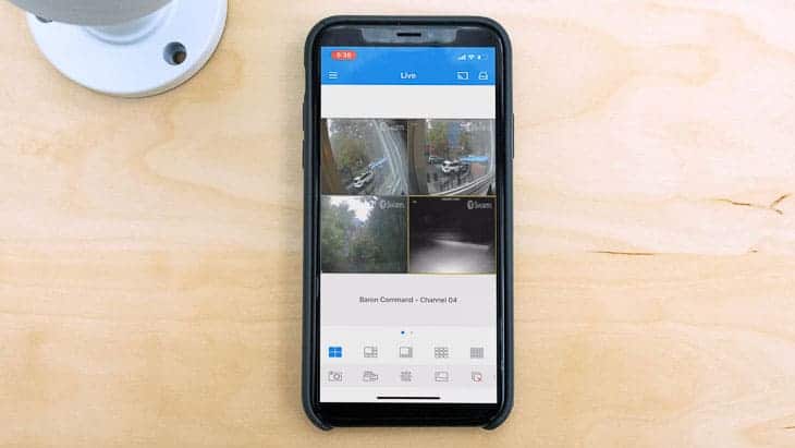 Swann mobile app shop setup