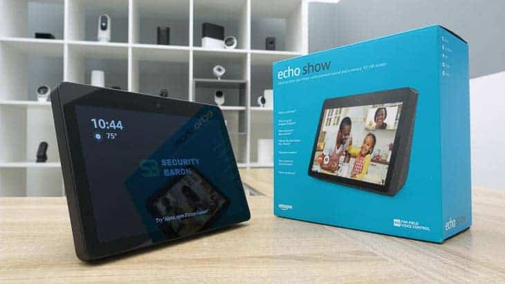 Amazon Echo Show and Box