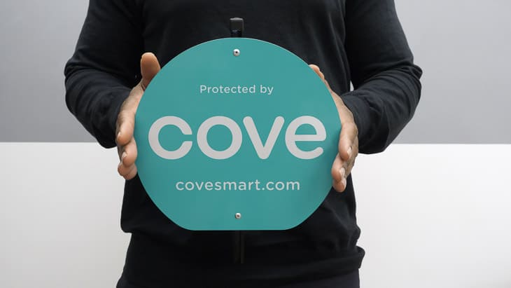 A Cove yard sign