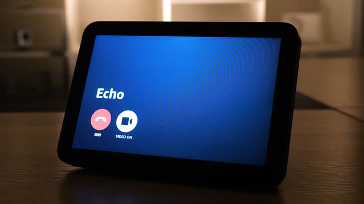 Making A Call on the Echo Show 8