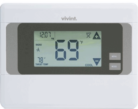 Vivint Smart Thermostat Vivint Smart Thermostat