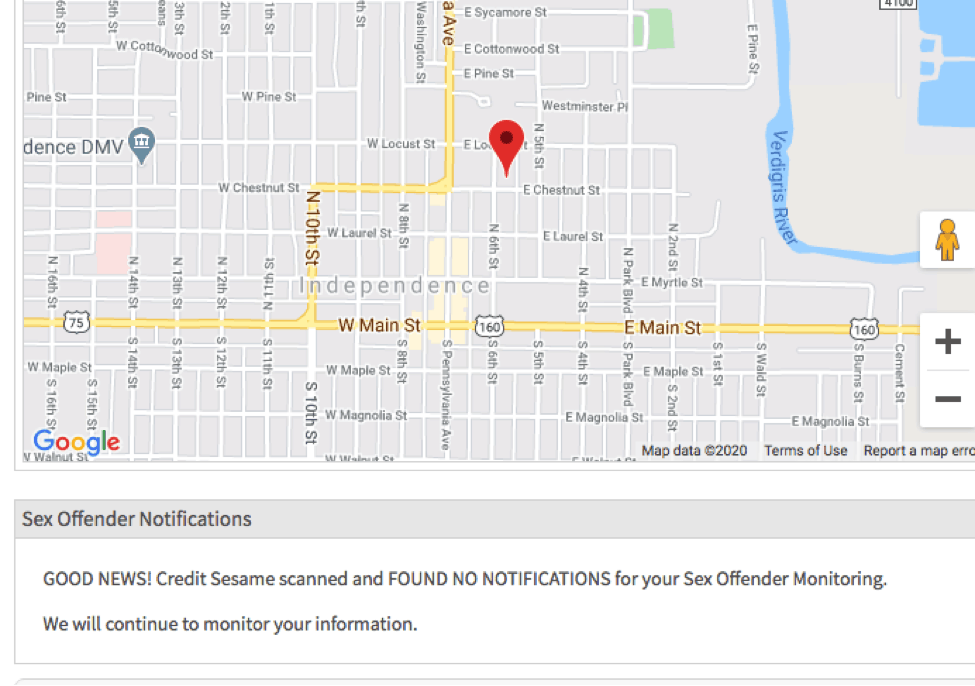 Credit Sesame Sex Offender Notifications Credit Sesame Sex Offender Notifications