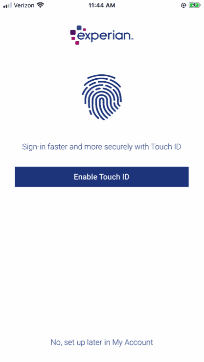 Experian App Login