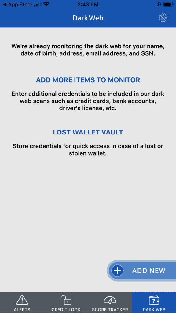 ID Watchdog App Dark Web Monitoring
