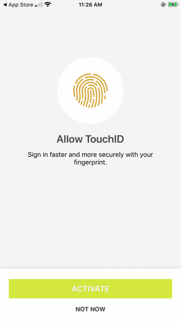 IDnotify Fingerprint Login