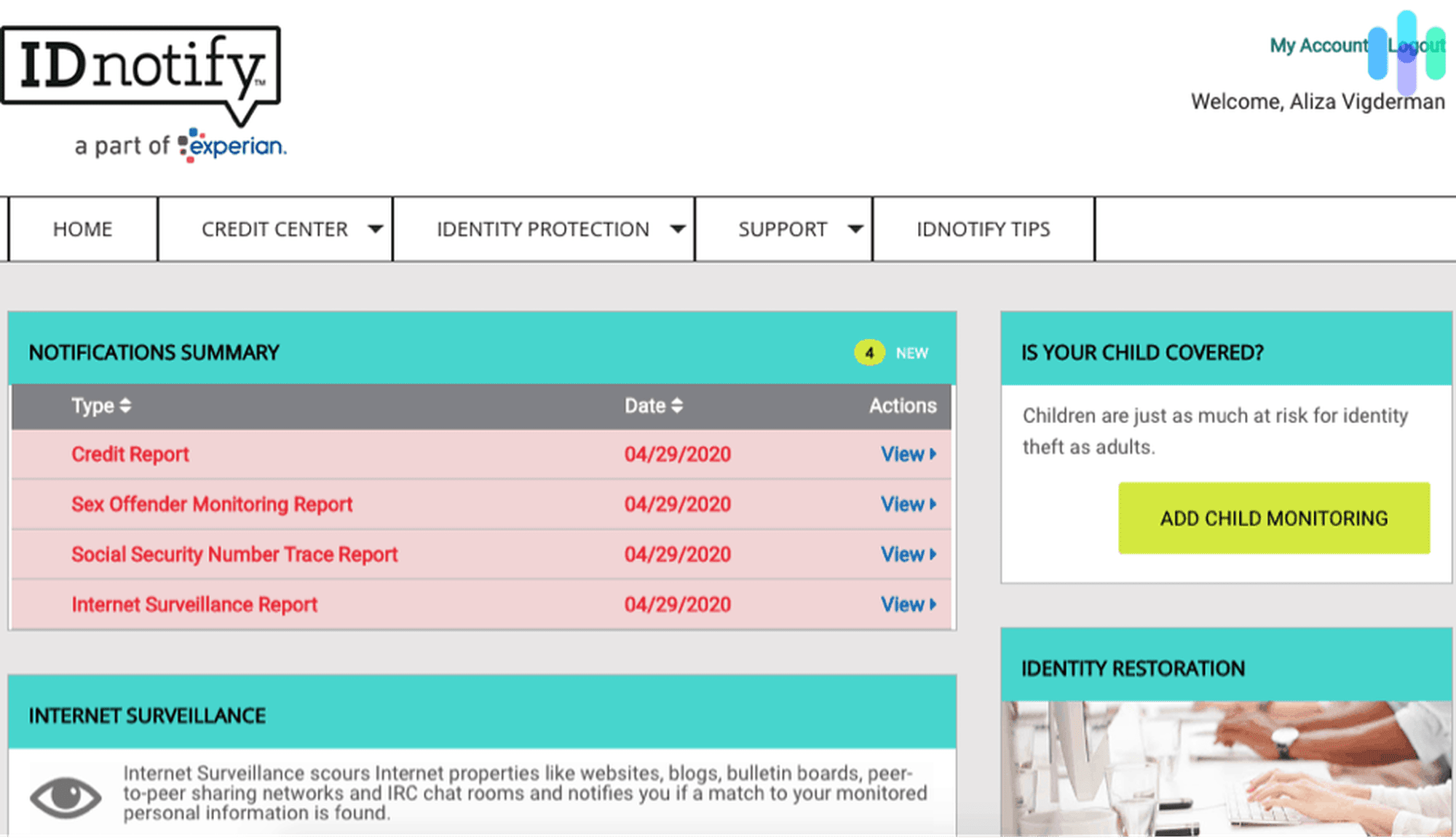 IDnotify: Identity Theft Protection At Its Best?  - Product Image