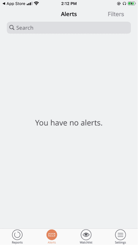 Identity Guard App Alerts