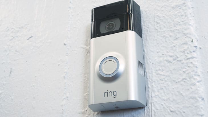 Ring Video Doorbell 2 Silver Plating  - Product Header Image
