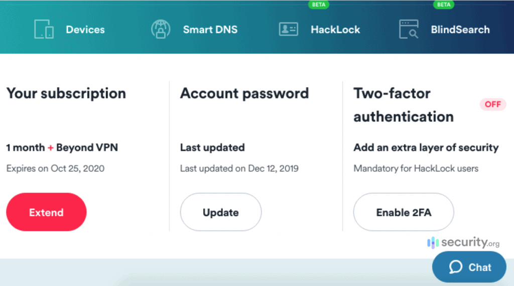 Surfshark Account Page Surfshark Account Page