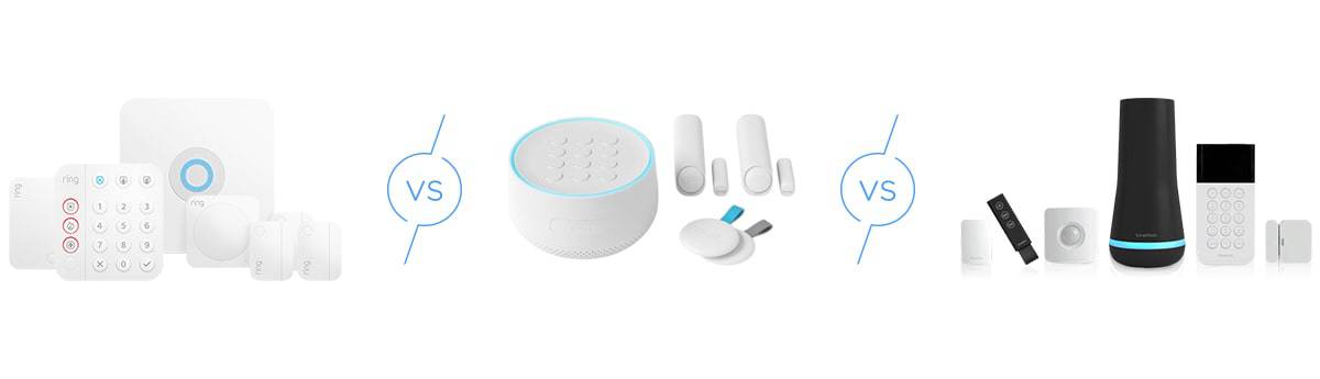 Ring vs. Nest vs. SimpliSafe