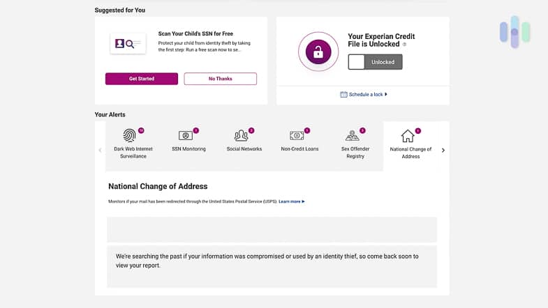 Experian Alerts