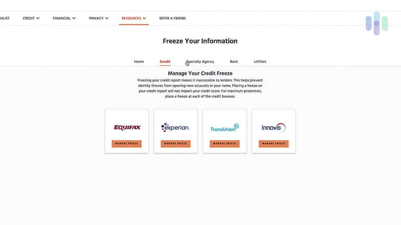 Identity Guard - Freeze your Information