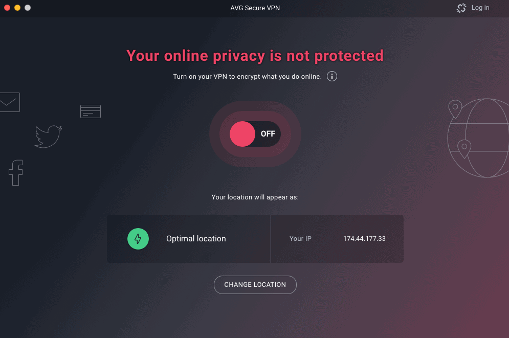 AVG VPN en Mac