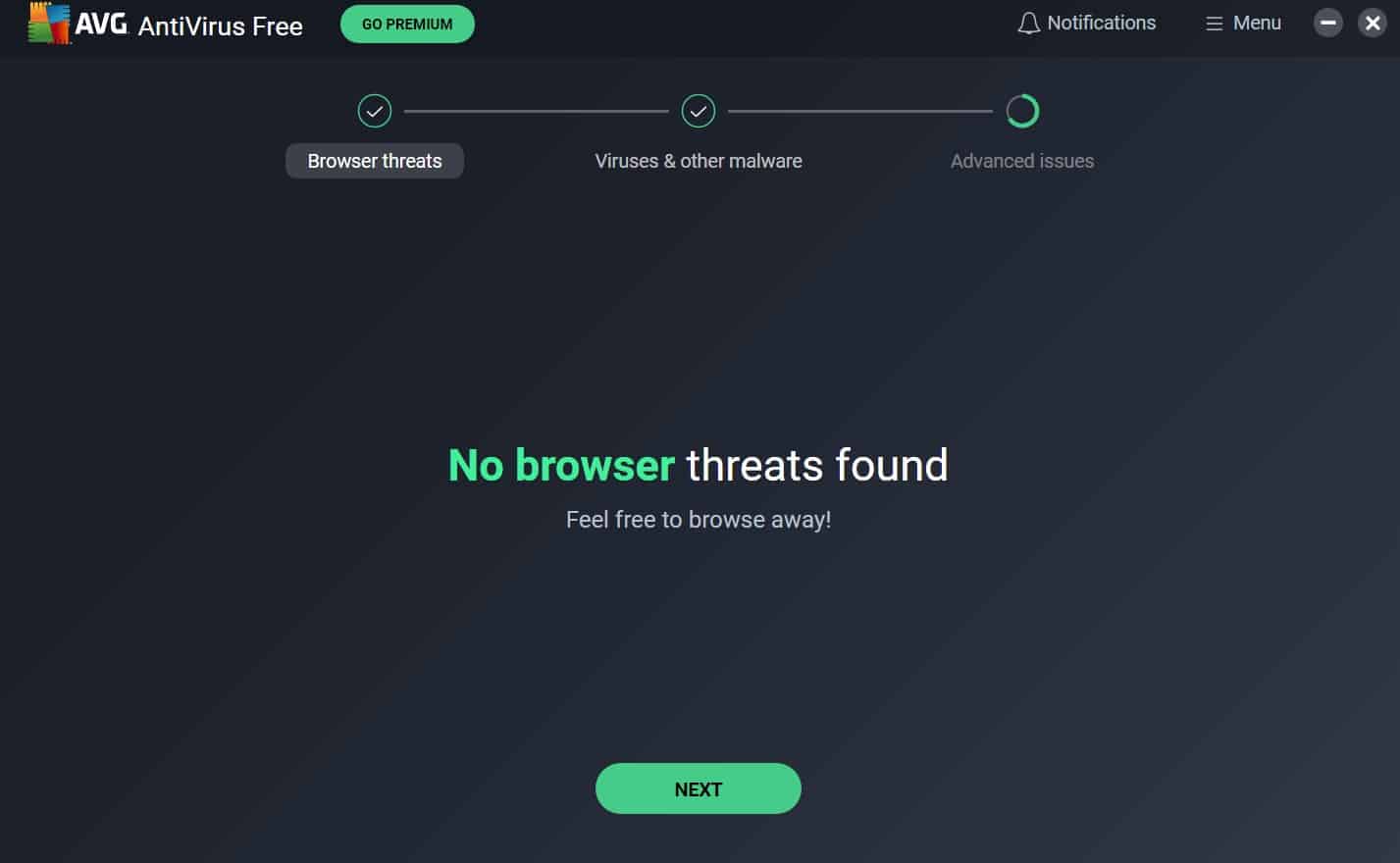 AVG Browser Threat Results - Product Header Image