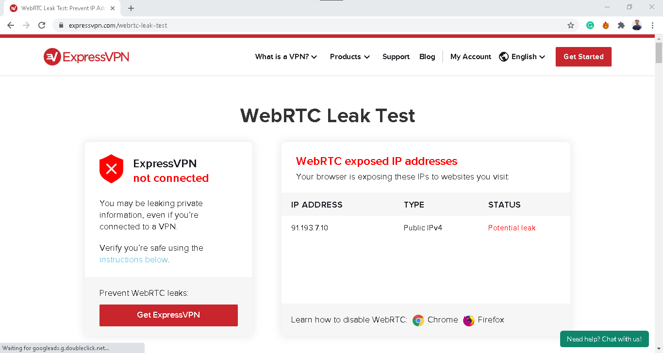 Malwarebytes WebRTC Leak Test WIndows  - Product Header Image