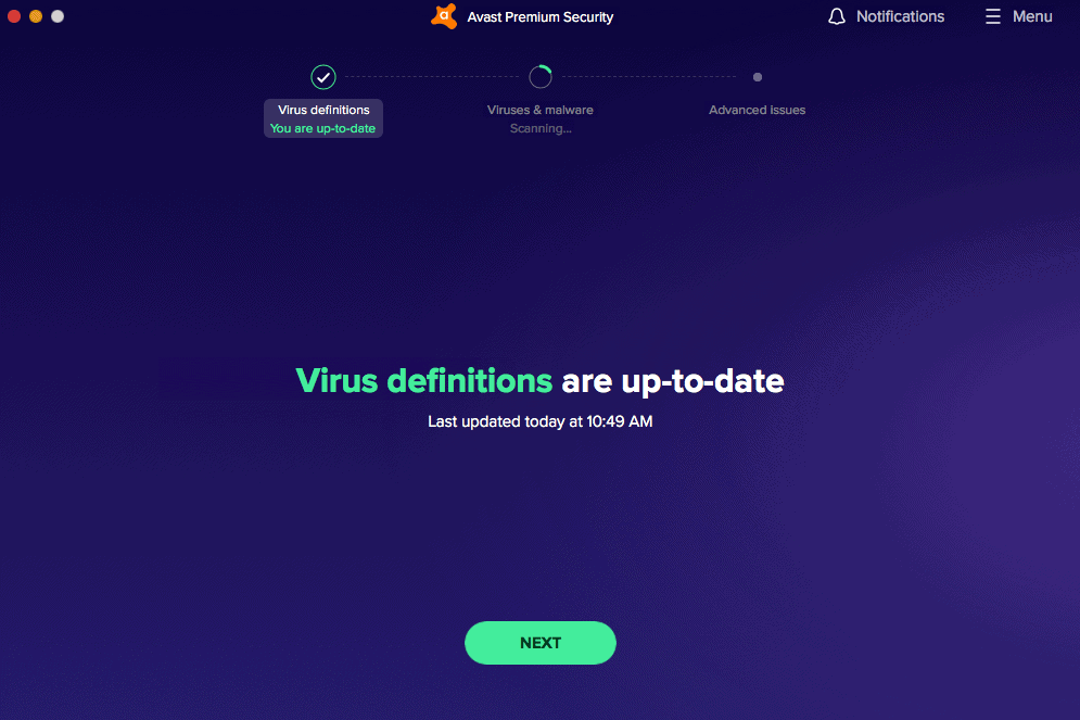 Virus Definitions Up to Date Avast Antivirus