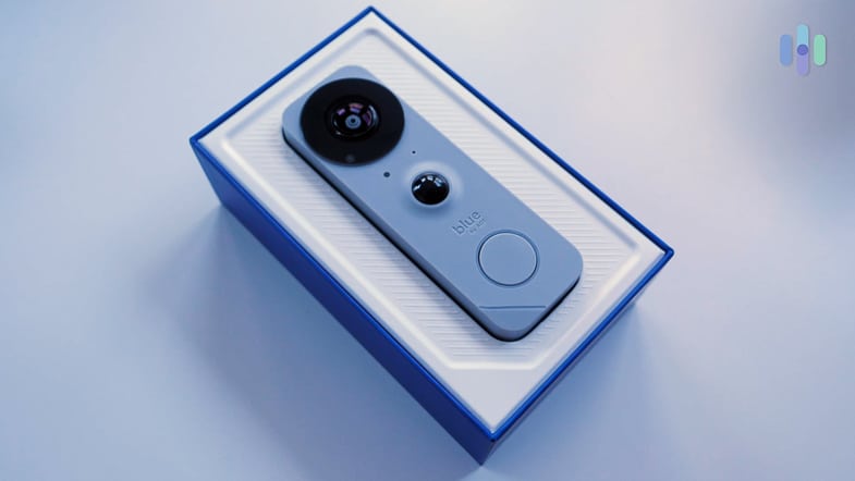 Blue by ADT Doorbell Camera Packaging  - Product Header Image