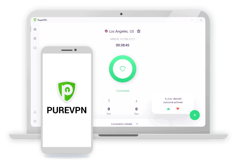 PureVpn on Desktop and Mobile