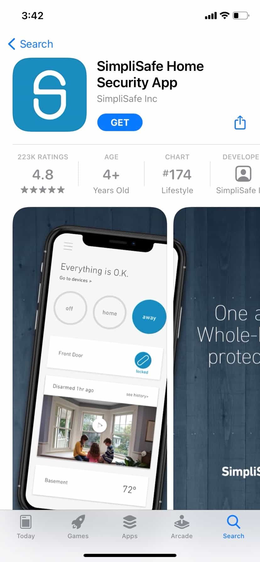 SimpliSafe App on App Store