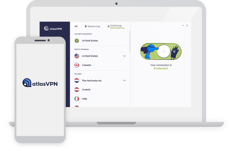 Atlas VPN  - Product Header Image