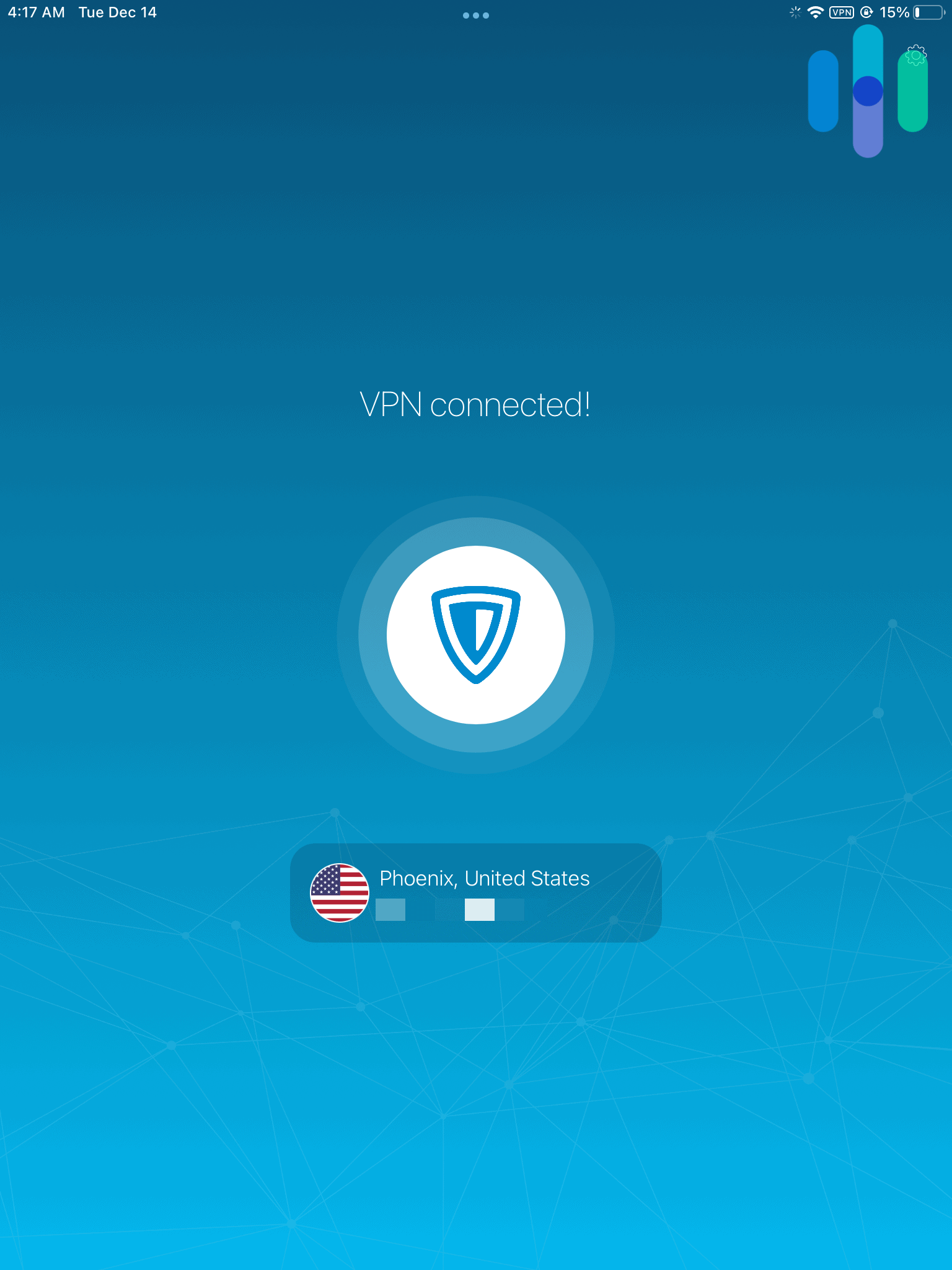 ZenMate VPN connected