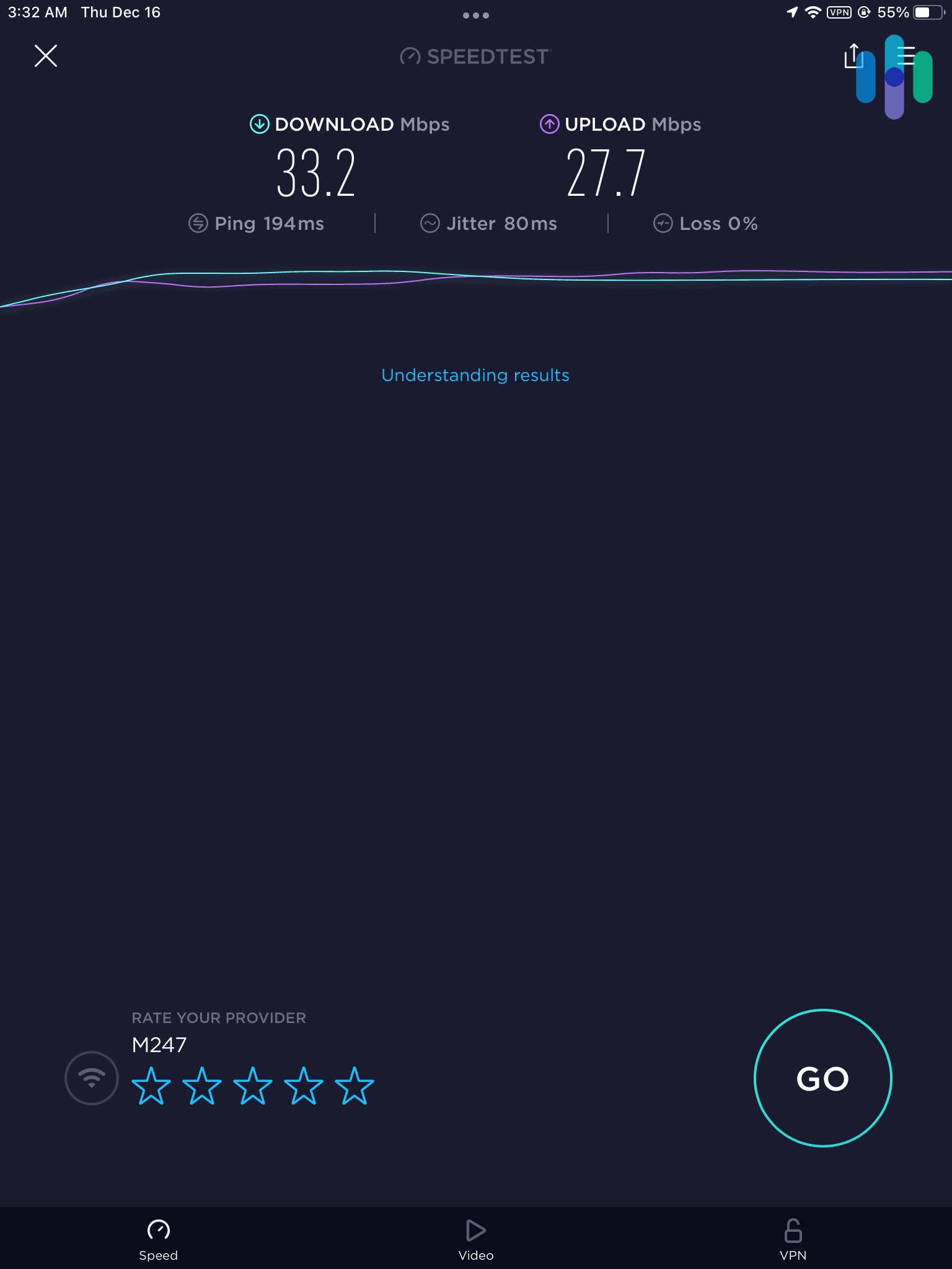 Speed Test – iOS Atlas premium Speed Test - iOS Atlas premium