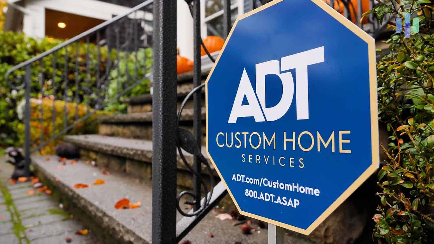 ADT Home Security Yard Sign
