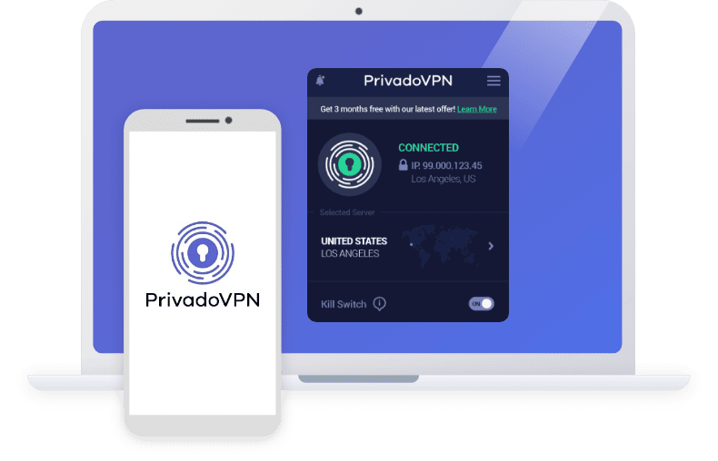 PrivadoVPN Product Image