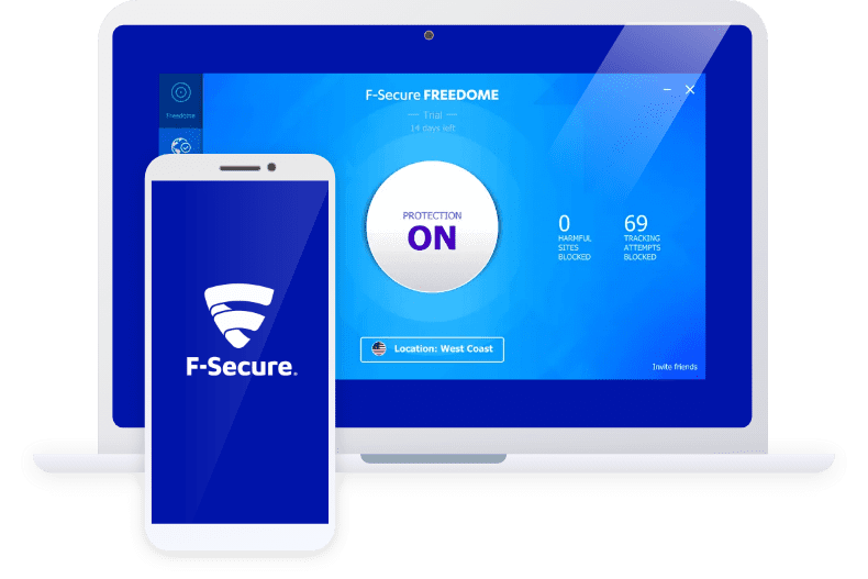 F-Secure Freedome VPN  - Product Header Image